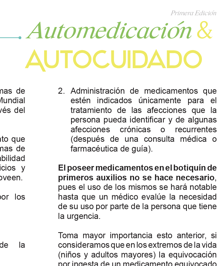 Automedicación Y Autocuidado Universidad Ciencias Médicas 5855