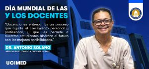 Día Mundial de las y los Docentes. Dr. Solano. Fotografía Cortesia de la CCSS