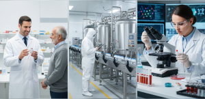 Farmacia, Farmacología y Farmacia Industrial diferencias que necesitás entender