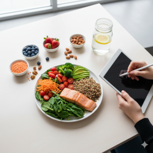 NUevas guías alimentarias, imagen para fines ilustrativos generada con IA